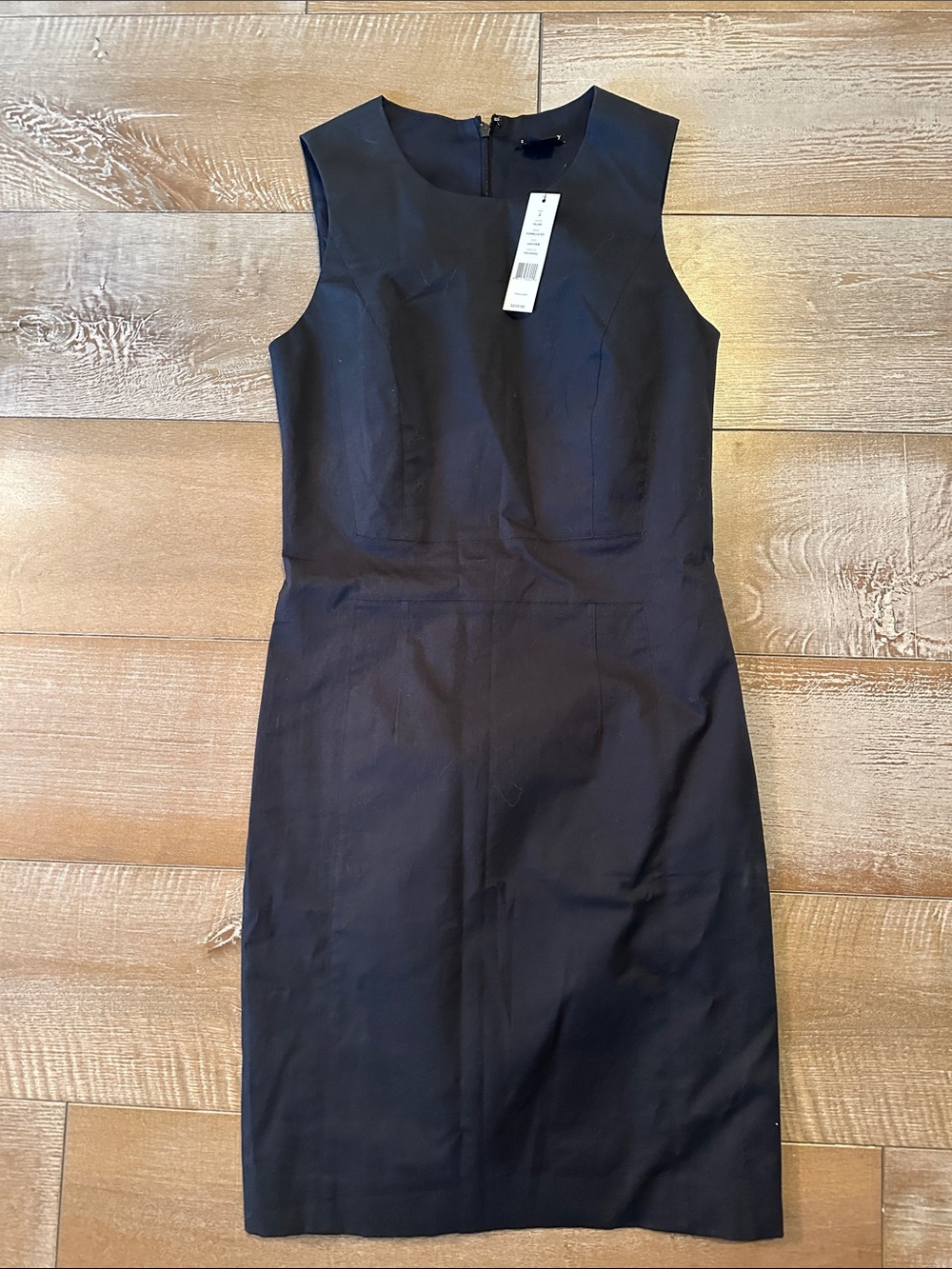 Theory Black Sleeveless Sheath Dress
